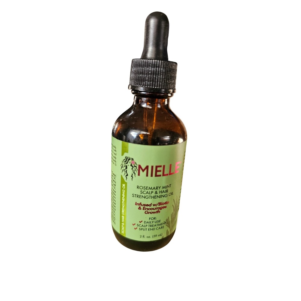 Mielle Organics Rosemary Mint Scalp Hair Strengthening Oil For Growth 2oz
